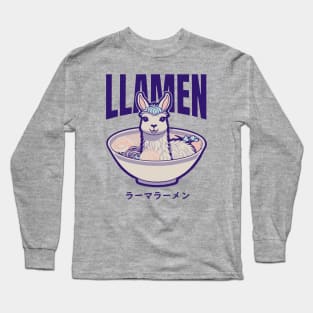 Llamen - Llama Ramen Long Sleeve T-Shirt